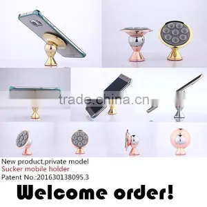 Kongst New Sucking Mobile Bracket ,mobile Holder Car Holder With Suction Free Sample thumbnail-6