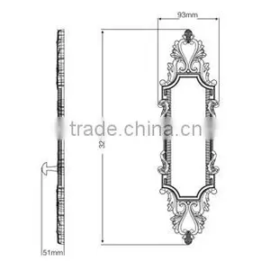 JCB103AB Accessories Curtains Wall Hook Curtain Tiebacks thumbnail-6