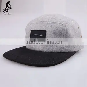 New Arrival Custom Soft Wool Snapback Hats Winter Hats thumbnail-1