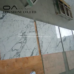 Factory Best Prices of Calacatta White Marble Honeycomb Stone Tiles thumbnail-4