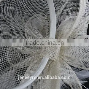 Wholesale Party/Races Sinamay Flower Fascinator Headband With Feather thumbnail-4