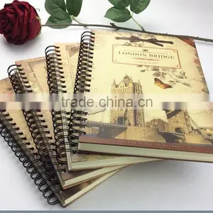 Cheap Spiral Book Notebook Hard Cover Book thumbnail-1