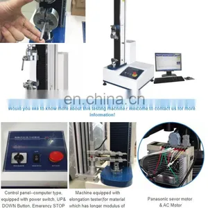 LIYI Computer Servo Tensile Strength Compression And Elongation Universal Testing Machine Bending Rubber Tensile Tester thumbnail-5