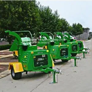 Wood Chipper With 22hp Diesel Engine CE Approved thumbnail-2