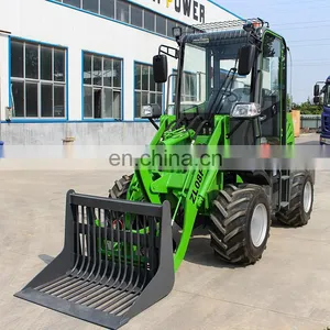 ZL08 0.8ton Good Quality Articulated Mini Wheel Loader Backhoe With CE Certificate thumbnail-5
