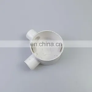 4 Way Intersection Hot Sell Junction Box Outdoor Plastic White thumbnail-3
