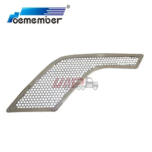 OE Member 20435696/20435695 Chrome Driver Side Hood Grille For Volvo VNL thumbnail-1