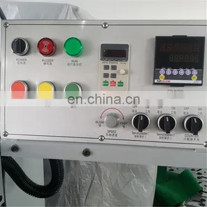 UGS42S 4 Front 2 Back Double Side Satin Label Flexo Printer, Cotton Woven Ribbon Letterpress Flexographic Printing Machine thumbnail-4