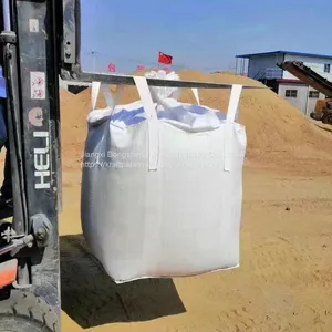 Customized Strong Loading Baffle Bulk Bags 1 Ton 2 Ton Bags Jumbo Big Bag for Engineering Plastics thumbnail-1