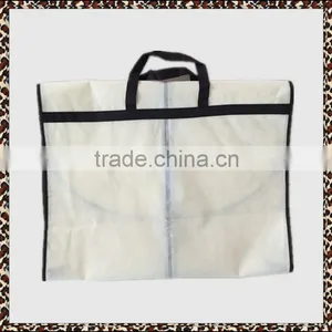 Recently Light Breathable Suit Custom Foldable Buckled Non Woven Garment Bag thumbnail-1