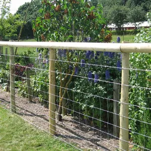 Galvanized Pasture Livestock Fixed Knot Fence to Prevent Deer Strikes thumbnail-5