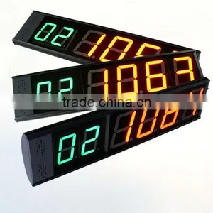 Wireless 3"/4" 2 Color 7 Segment High Bright Tuber LED Digital Counter Display thumbnail-1