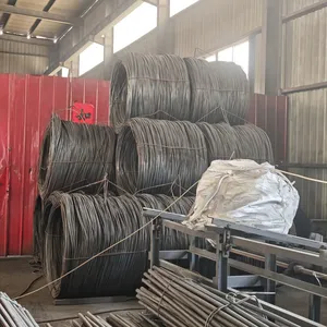 Electromagnetic Grade Iron Wire Rod Ø16mm 1-ton Steel-strapped Bundles thumbnail-3