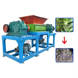 Banana Trees Tree Coconut Husk Shredder Machine for Banana Plants Recycle Wood Crusher Machine EPC thumbnail-1