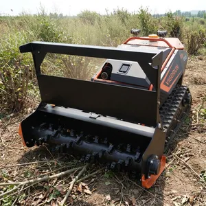 Vigorun MTSK1000 Remote Control Forest Mulcher With Forest Mulching Attachment For Mountain Land Clearing thumbnail-1