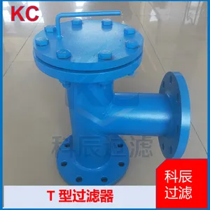T Type Strainer, Pre-filter Equipment for Solid Impurity Removal From Fluid thumbnail-2