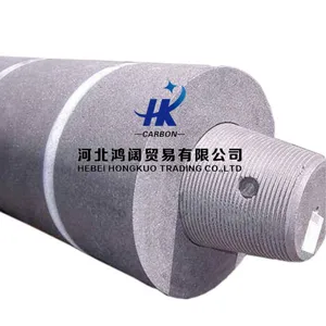 Export Quality Advanced Graphite Electrode Graphite Electrode Factory For EAF Steel Production thumbnail-5