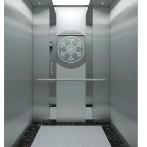 China Best Quality FUJI Passenger Elevators 450kg MRL Villa Elevator | Machine Roomless Passenger Lift With PM Gearless Traction Machine thumbnail-3