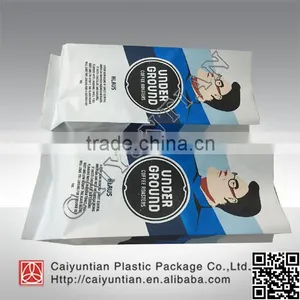 Customized Design Aluminium Foil Side Gusset Roast Coffee Plastic Packaging Bag thumbnail-3