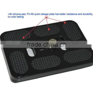 Travel Tourism Tripod Ball Head Quick Release Adapter Plate for Tripod PU60 thumbnail-4