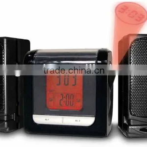 Synchronised Projector Alarm Clock Radio With LCD Display thumbnail-3