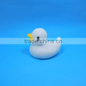 Eco-friendly Flashing Led White Vinyl Duck Toys thumbnail-5