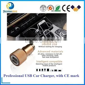 USB Car Charger Adapter 2 Port 3.1A For IPhone Samsung Galaxy HTC thumbnail-1