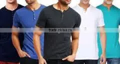 Short Sleeves Henley Tshirts thumbnail-1