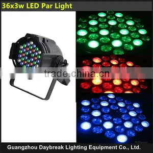 36x3w Led Par Light Stage Led Par Light 7CH DMX512 High Brightness RGB Color Mixing thumbnail-1