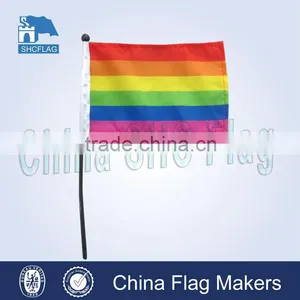 Promotional and Custom Logo Printed Plastic Sticks for Flags thumbnail-1