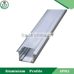 Square Anodized Aluminium Profile for LED Strip Light thumbnail-2