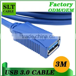 Shenlantuo Usb 3.0 Cable Usb Male to Female Extension Cable 3m Usb Extension Cable for Printer thumbnail-1
