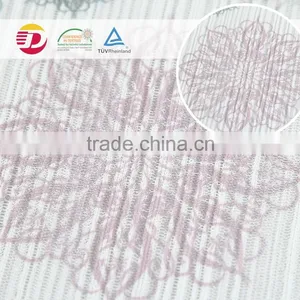 Cheap High Quality Beautiful Type Print Lace Knit Fabric thumbnail-3