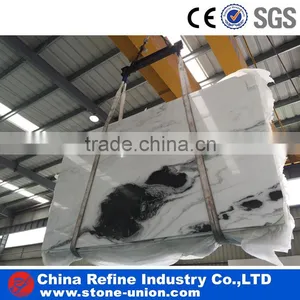 Interior Panda White Marble Wall Cladding thumbnail-2