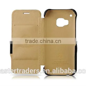 Original Icarer Litchi Grain Series Genuine Leather Case For HTC One M9 MT-3320 thumbnail-3