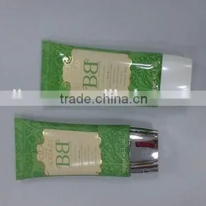 Plastic Cosmetic Container With Silver Metalized Screw on Cap for Skin Care Packaging thumbnail-1