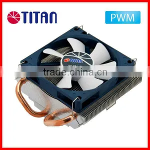 Hot Product Low Noise Fan Design 2 Heat Pipe Cpu Cooler for 1.5U Low Height thumbnail-1