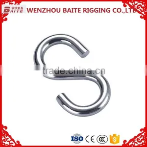 China Manufacturer Stainless Steel AISI 304 S Hook, Meat S Hook, 100mm Long S Hook thumbnail-4