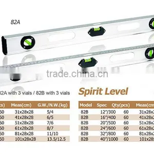 Hot Sale Spirit Level Ruler Magnetic Spirit Level Aluminium Spirit Level Vial thumbnail-2