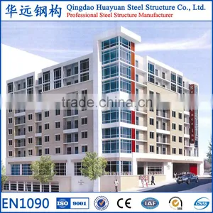 Prefab Multistory Steel Structure Apartment Building thumbnail-2