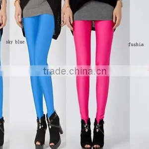 Fashion Female Pencil Trousers Candy Colored Stretch Leggings Pants Elastic Cotton Skinny Jeans Pant thumbnail-3