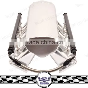 LS1 LS2 LS6 LSX Dual Turbo Manifold With Fuel Rails , Intake Manifold Aluminum Casting thumbnail-3