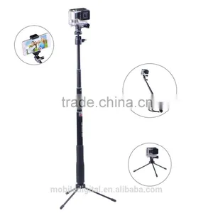 Smatree Gopro Accessories - SmaPole Q3 Telescoping Gopro Pole / Gopro Monopod With Tripod Mount Adapter+ Thumb Screw thumbnail-4