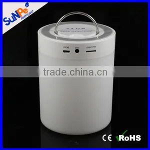 Round/Cylinder 2016 Hot Sale Product RoHs Mini Bluetooth Speaker With Subwoofer and Light thumbnail-4