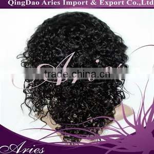 Factory Wholesale Price Malaysian Curly Hair Front Lace Wigs thumbnail-1