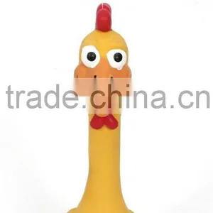 Speedy Pet Brand Dog Latex Toy Yellow Chicken Shape Pet Latex Chicken Toy thumbnail-4