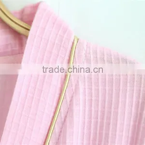 Cotton Waffle Gown Bathrobe Clothing Lovers Living thumbnail-5