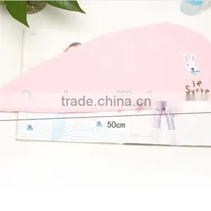 China Supply Popular Ultra Absorbent Turbie Twist Cotton Terry Towel Hair Turban With Embroidery Logo thumbnail-5