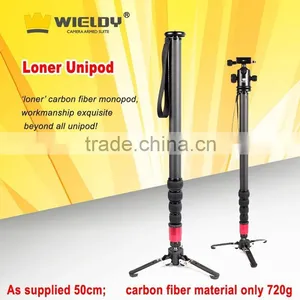 Wiedy Carbon Fiber Camera Monopod for DSLR or Camcorders thumbnail-1