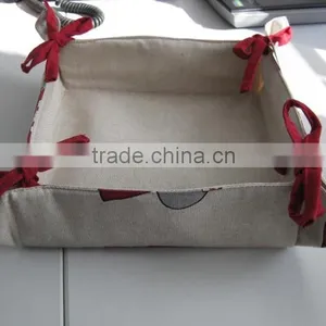 Cotton Bread Basket for Promotion and Gift Basket for Storage Customized Logo Available Basket -3 thumbnail-1